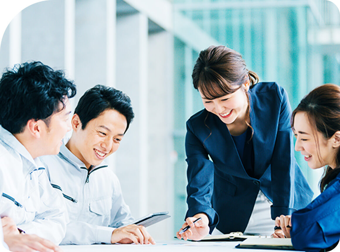 フラットな組織