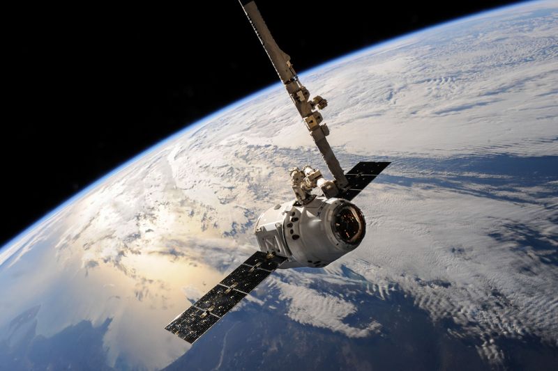 地球軌道上の人工衛星